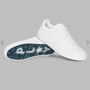 G/Fore Women's Turf Perforated Leather Golf Shoe White 9